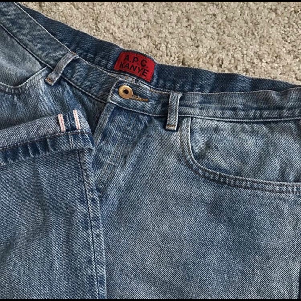 RARE 2014 Kanye x APC Selvedge Denim